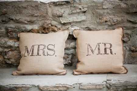 Almofadas MR. MRS.