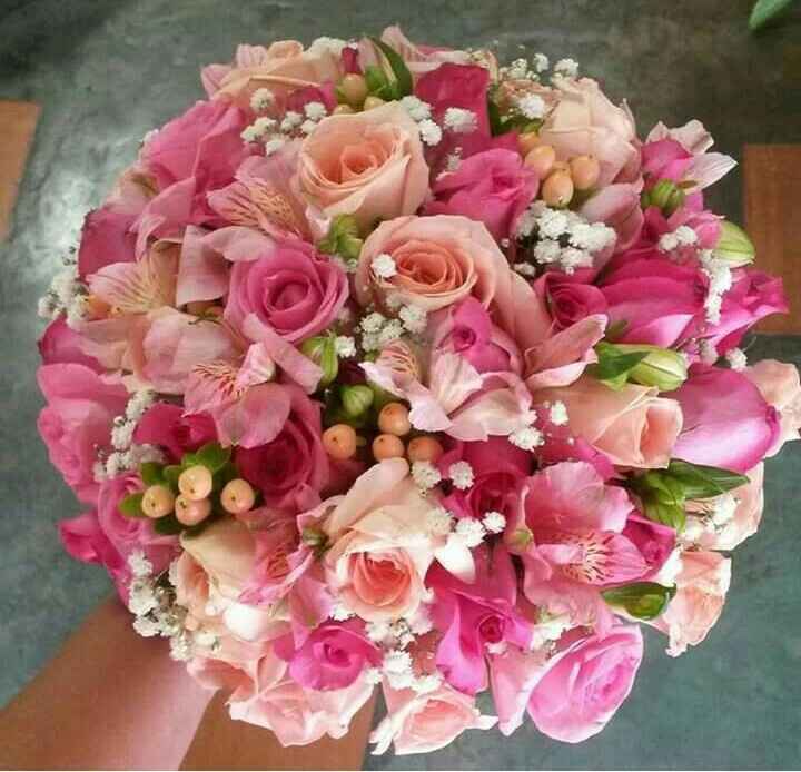 Escolhi meu bouquet - branco e azul-- qual será o de vcs? - 1