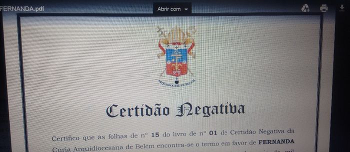 Sos: acho que perderam meu batistério na Igreja! o que fazer???? 1