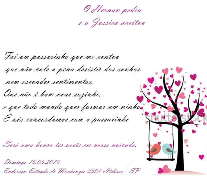 Meu convite ? - 2
