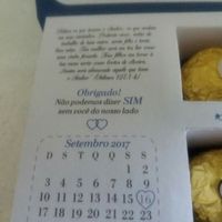 Convite padrinhos diferente - 2