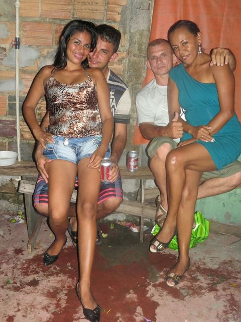 A nossa primeira festância juntos