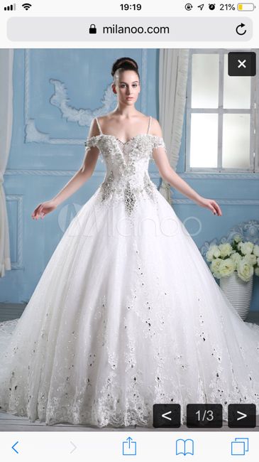 Vestido de noiva Milanoo - 3