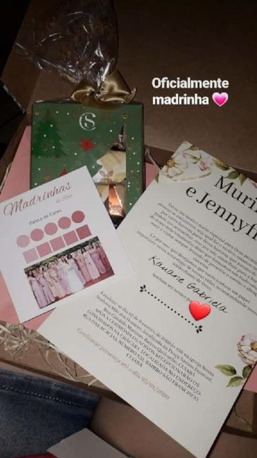 Caixinha dos padrinhos 2