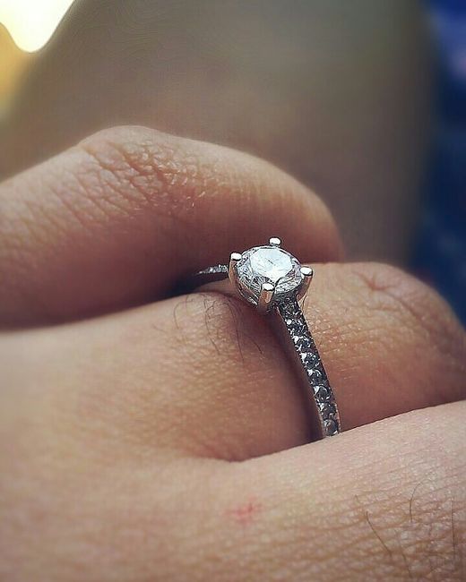 Anel de noivado 💍 - 1
