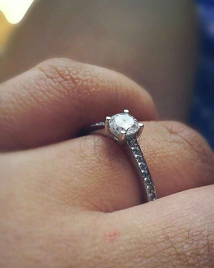 Anel de noivado 💍 - 1