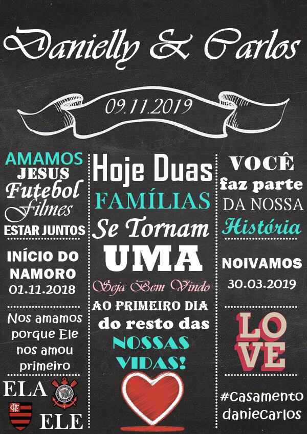diy Nosso Quadro Chalkboard #2dias - 2