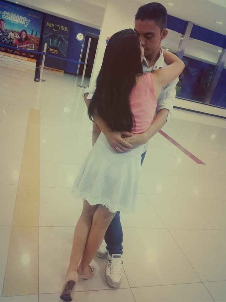 Beijo de cinema - Andria&Thiago