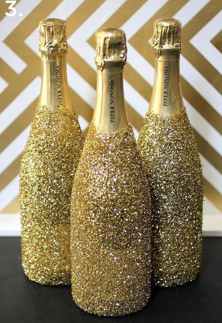 Garrafa decorada