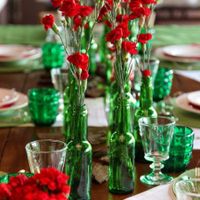Garrafa decorada
