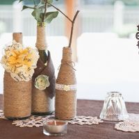 Garrafa decorada