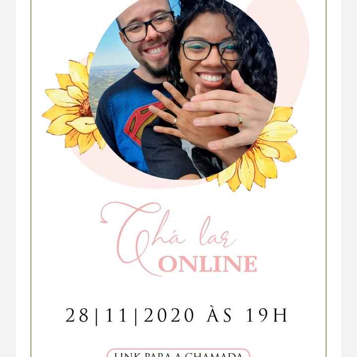 Meu Chá Lar / Chá de cozinha Online!!! - 1