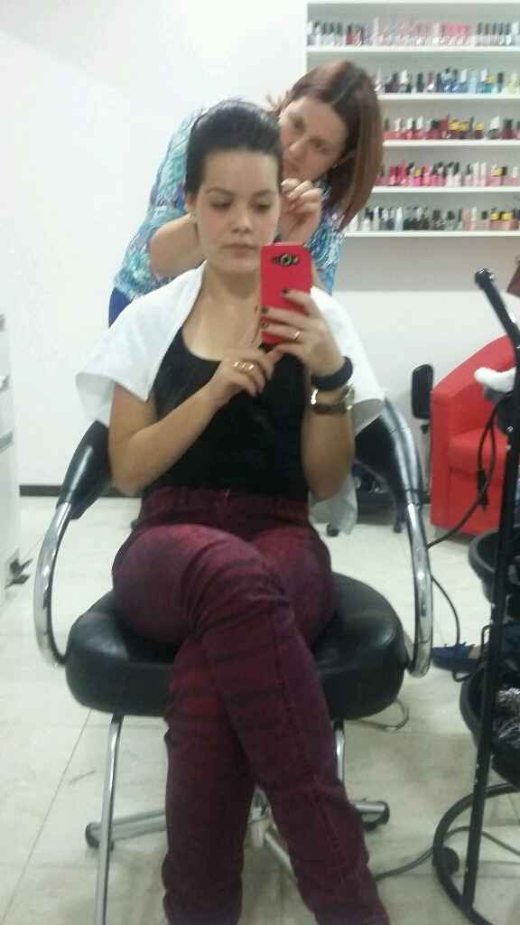 Meu teste do penteado #vemver - 1