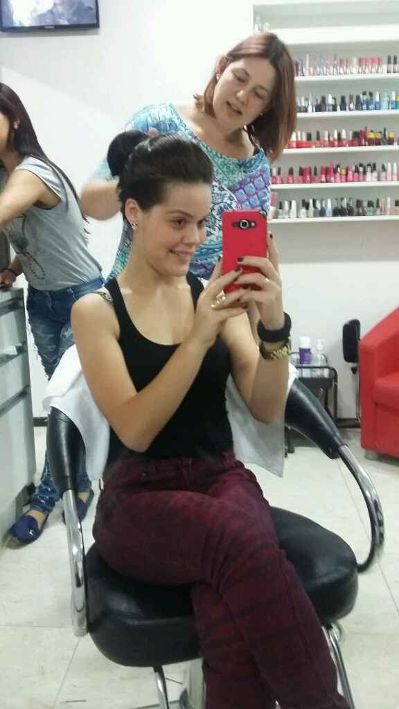 Meu teste do penteado #vemver - 10