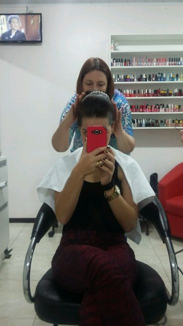 Meu teste do penteado #vemver - 8