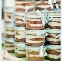 Bolo de pote no casamento - 1