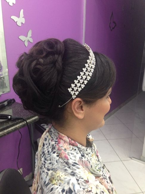 Penteado e maquiagem!!! - 2