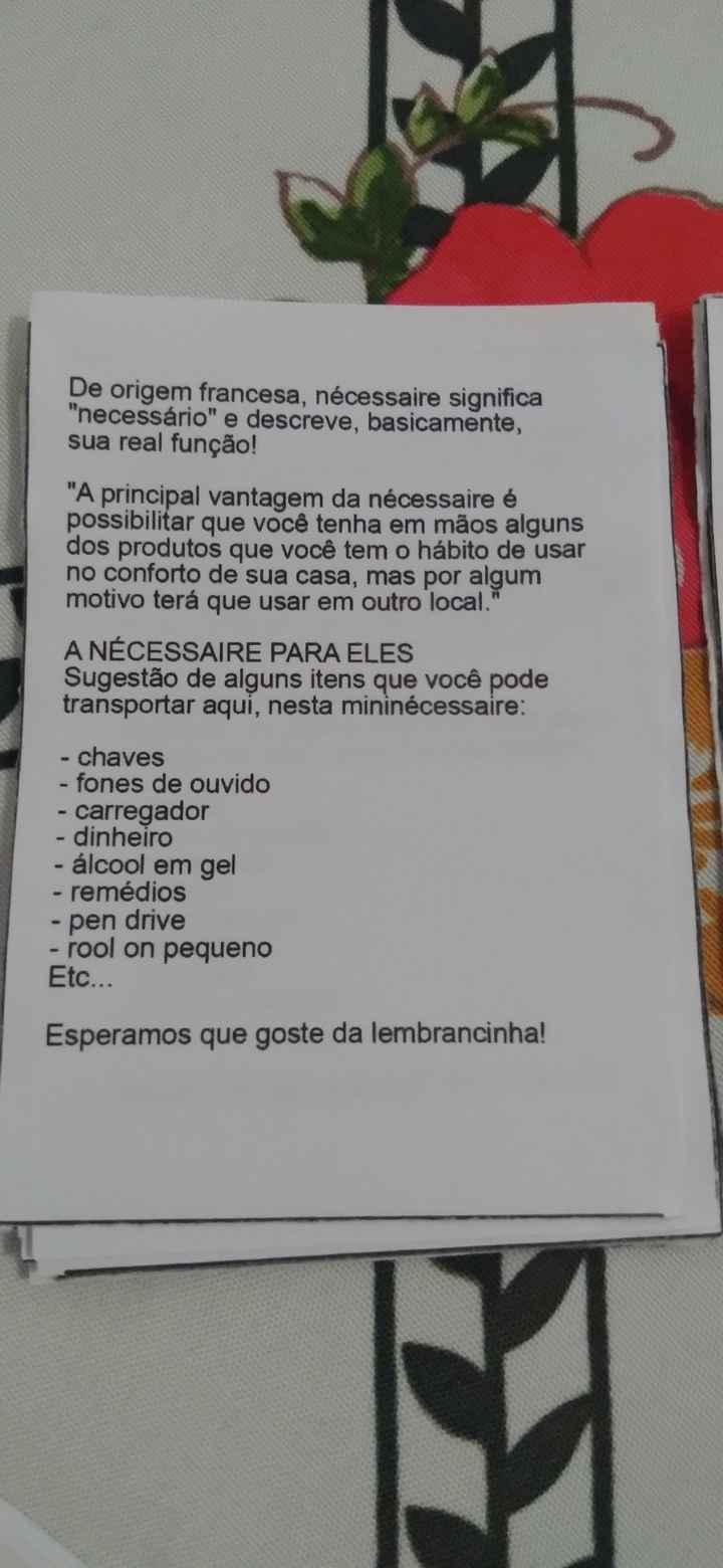 Lembrança padrinhos sacola kraft - 4