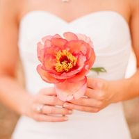 **Uma simpless flor como buquê....super romântico!!!!**