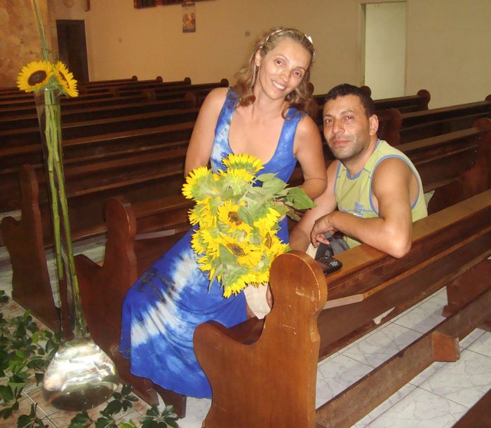 Decorando a igreja