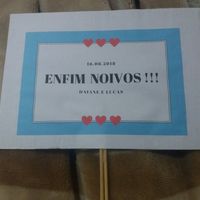 Plaquinhas personalizadas para tirar foto no noivado!!! - 1