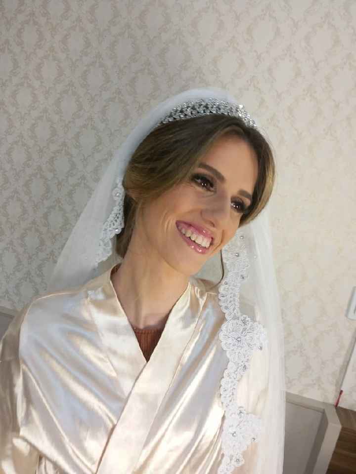 Meu teste de make e cabelo - 1
