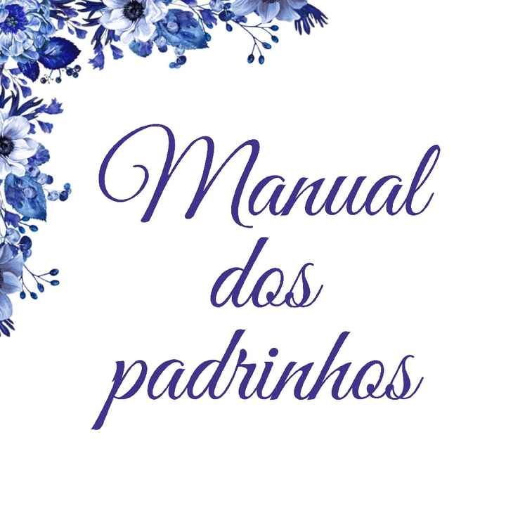 Manual dos padrinhos azul royal - 1