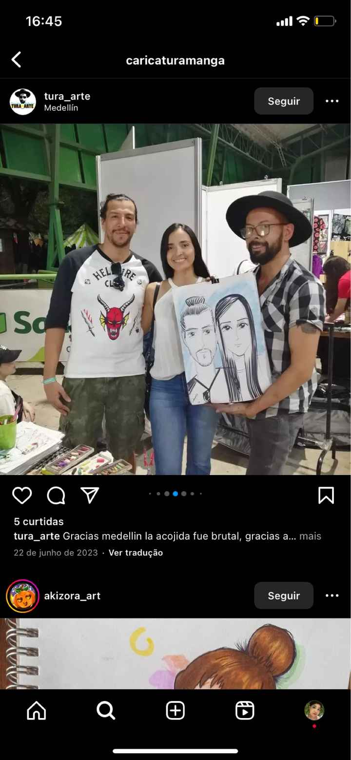 Caricaturista estilo anime - 1