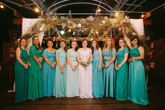 Tons de Verde e Azul