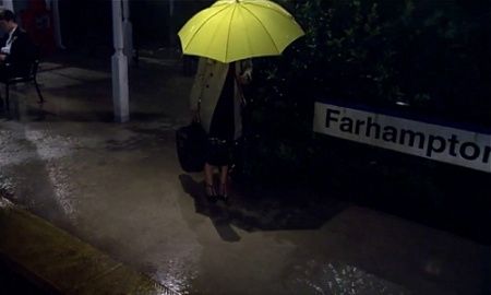 Guarda chuva amarelo