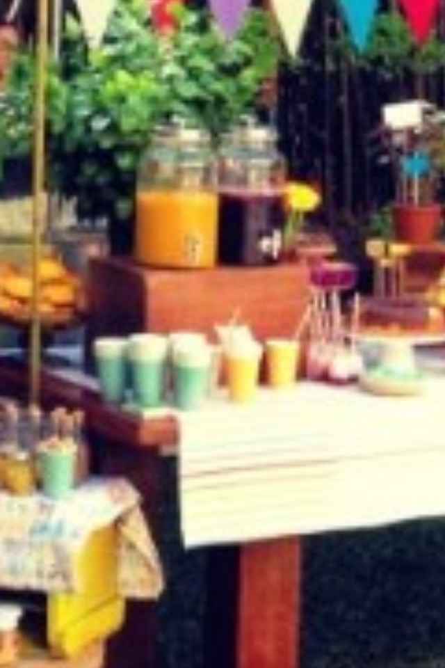 Café da tarde na comemoração - 1