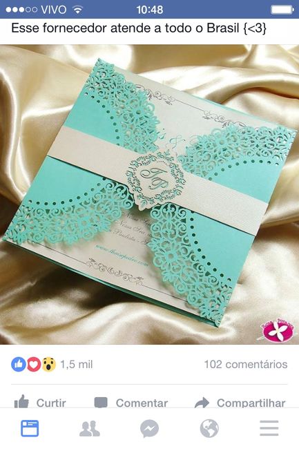 Convite de casamento - 1