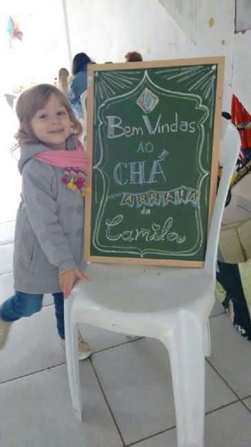 Meu chá arraiá  18/06. - 13