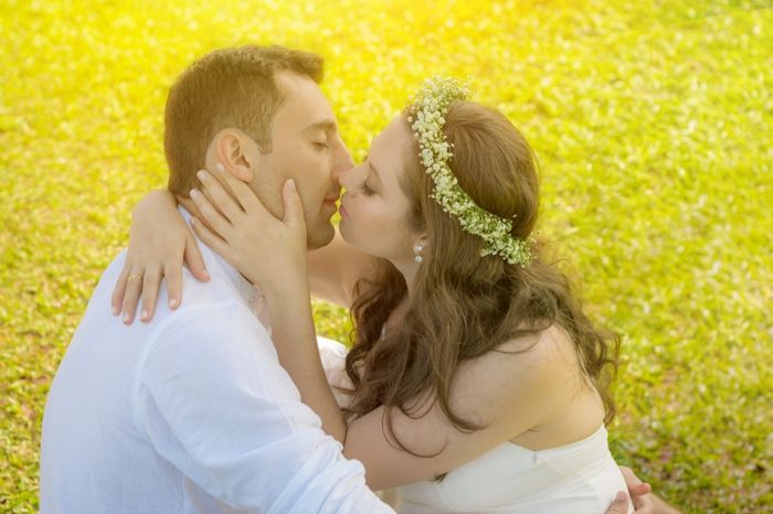 Coroa de flores no pré-wedding, usar ou não ? - 1