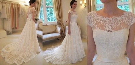 Amo vestido com rendas!