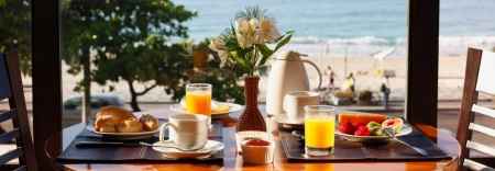Primeiro café da manhã juntos depois de casados