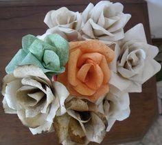 flores de filtro de café