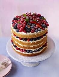 Inspiração : naked cake - 6
