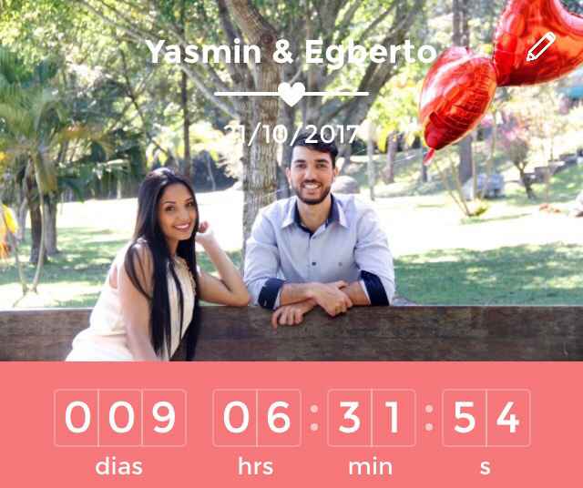  Contagem regressiva.. 9 dias 👰🏽♥️ - 1