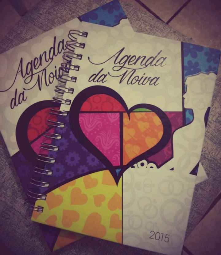 Minha agenda da noiva. - 1