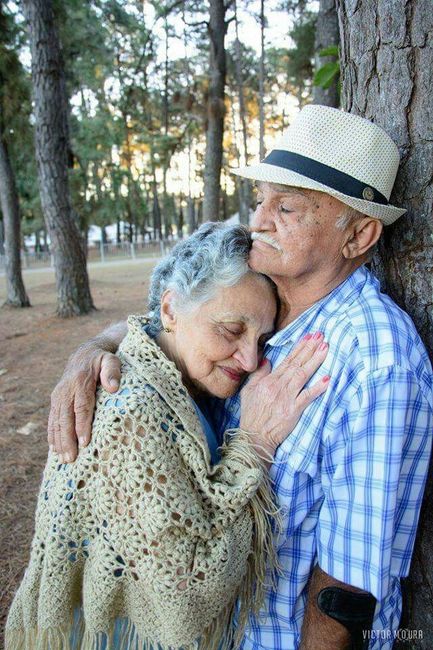 Casados há 61 anos, idosos ganham uma bela sessão fotográfica... - 5