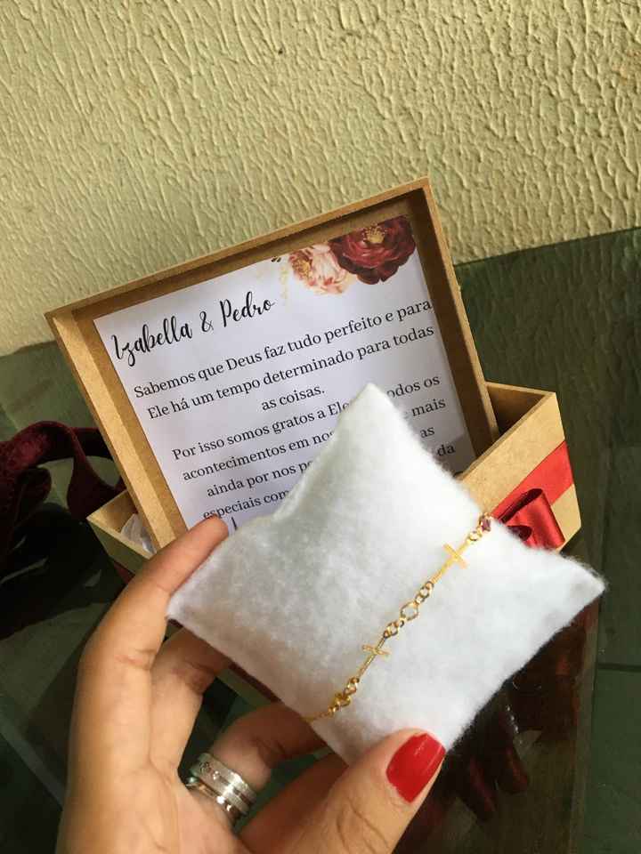 Caixa para padrinhos - 1