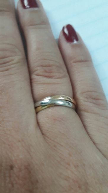 Poste a foto do seu anel/aliança de noivado! - 1
