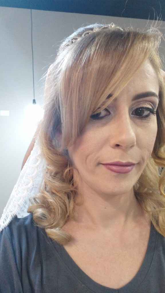 Teste de cabelo e make! Dúvida - 1