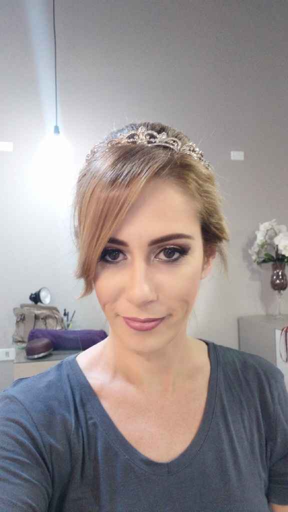 Teste de cabelo e make! Dúvida - 2