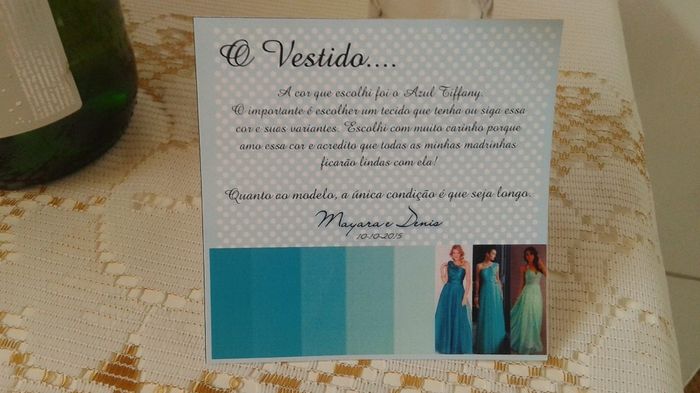 Paleta de cores para Vestido das madrinhas. (Azul Tiffany)