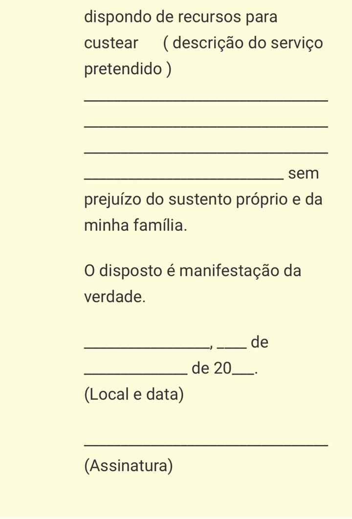 Declaração de Pobreza - 3