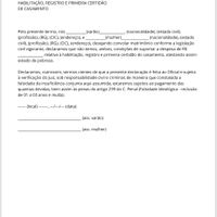 Declaração de Pobreza - 1