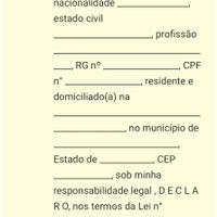 Declaração de Pobreza - 2
