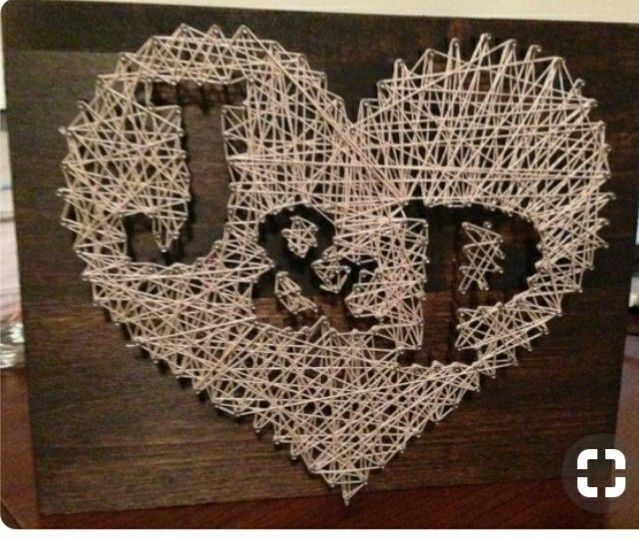 Decore: string art | prego e linha part.1 - 1